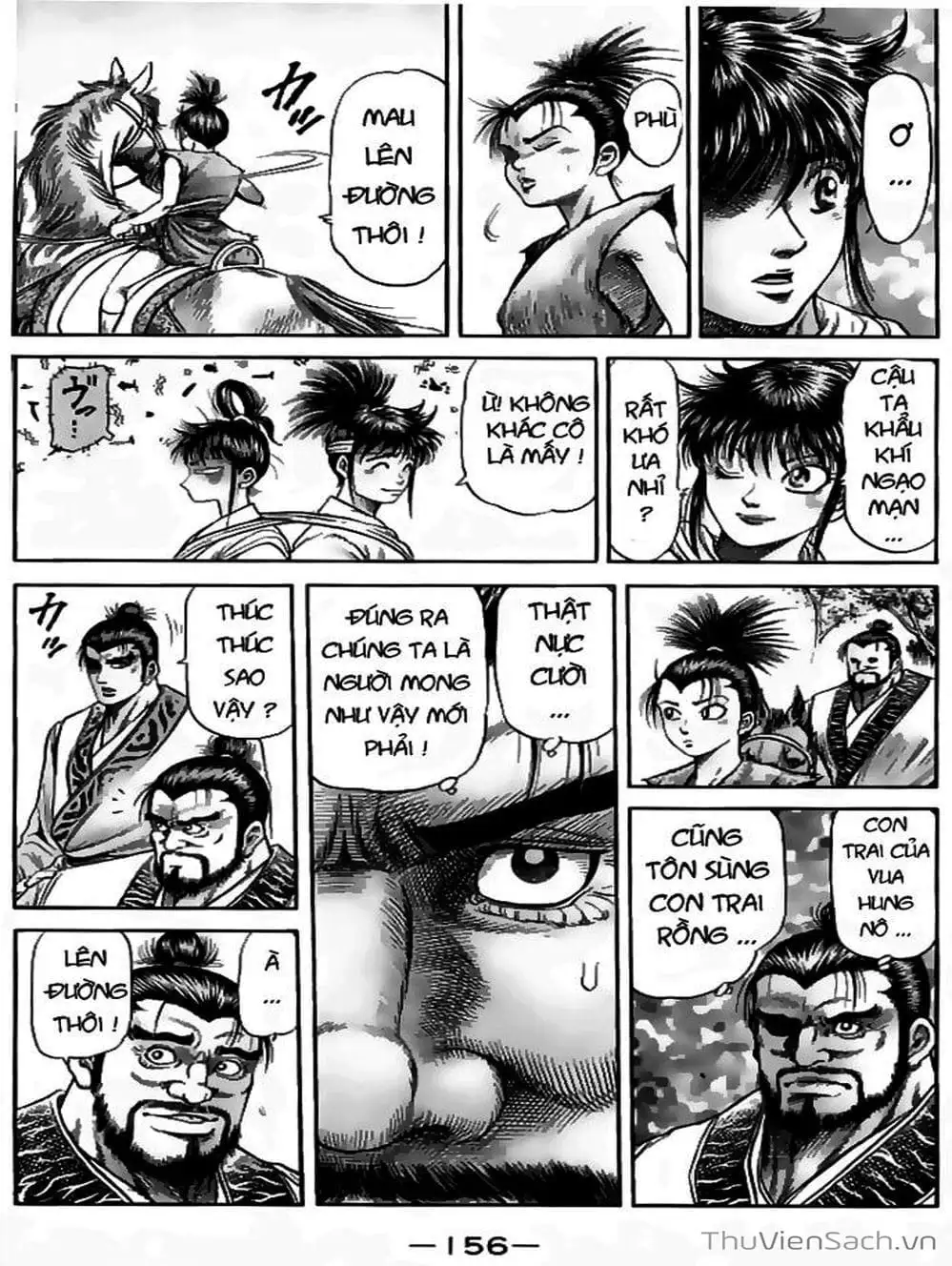 Truyện Tranh Chú Bé Rồng - Ryuuroden trang 5