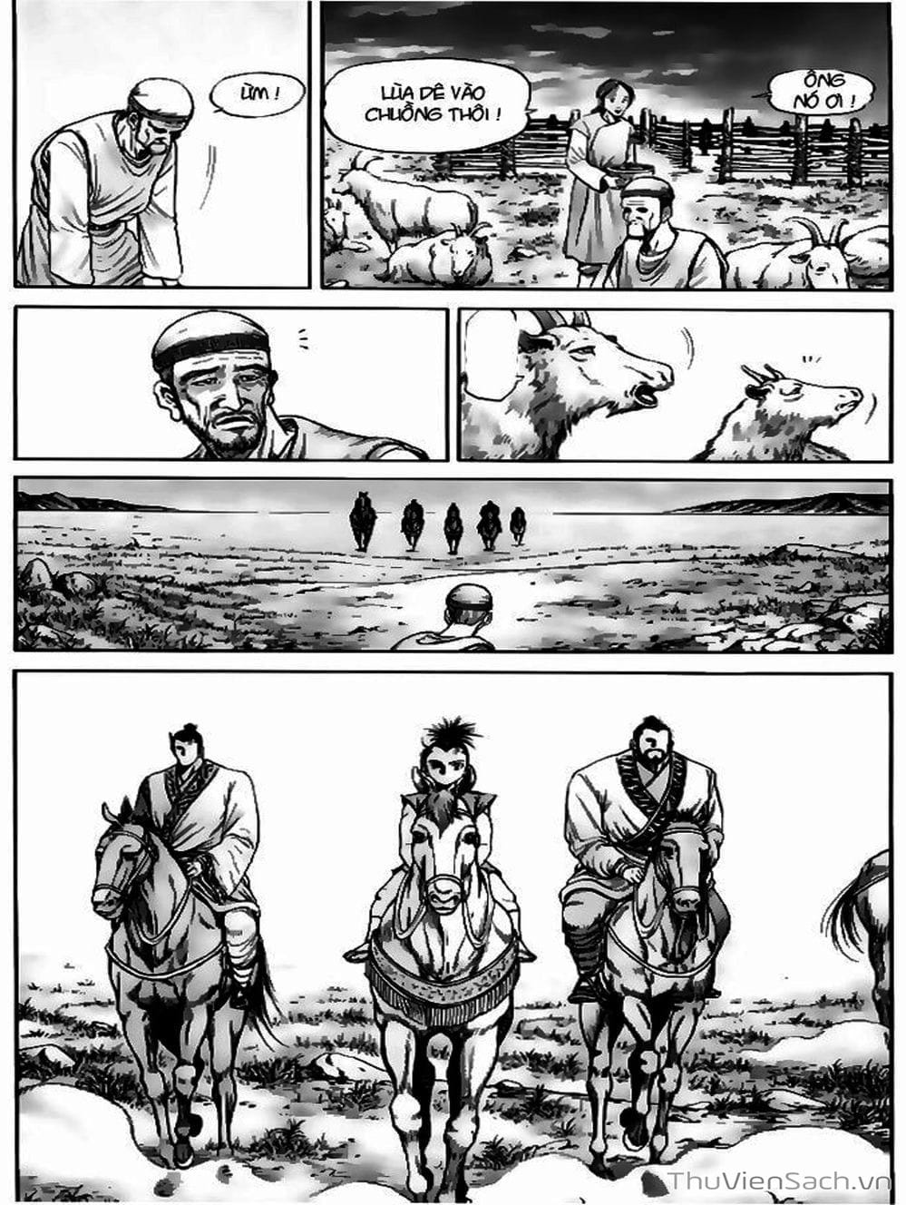 Truyện Tranh Chú Bé Rồng - Ryuuroden trang 5