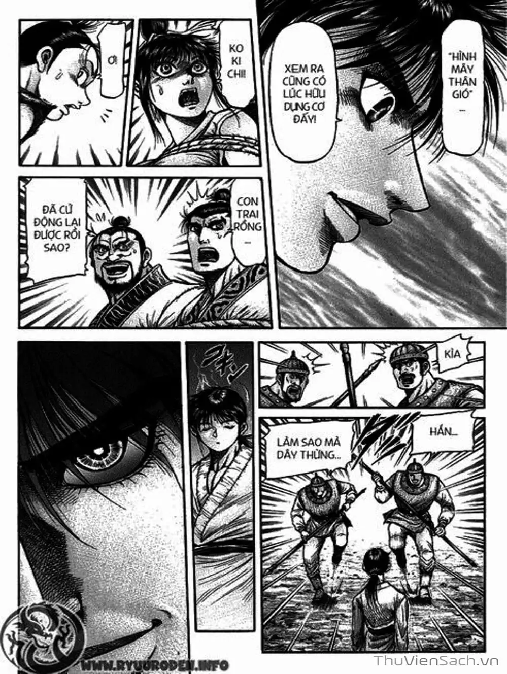 Truyện Tranh Chú Bé Rồng - Ryuuroden trang 5