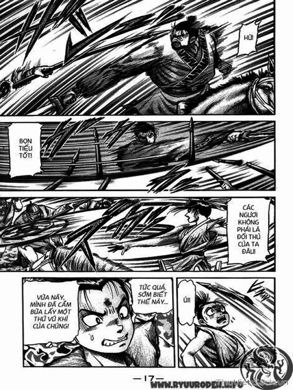 Truyện Tranh Chú Bé Rồng - Ryuuroden trang 5