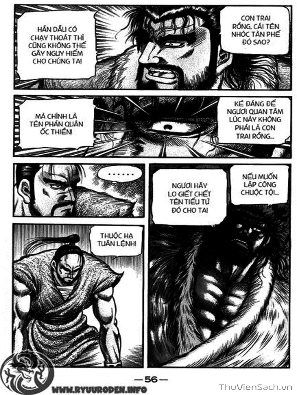 Truyện Tranh Chú Bé Rồng - Ryuuroden trang 5
