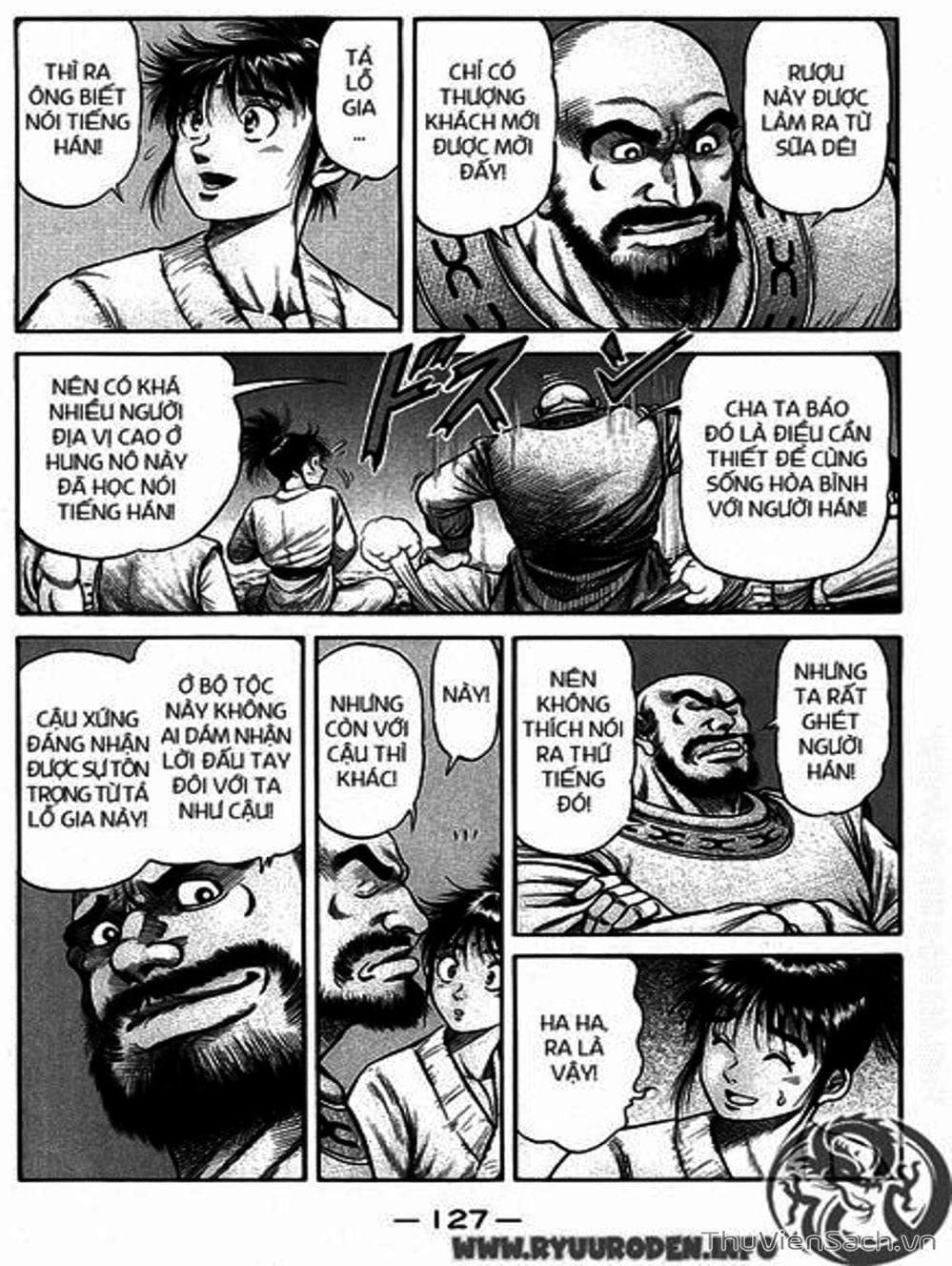 Truyện Tranh Chú Bé Rồng - Ryuuroden trang 5