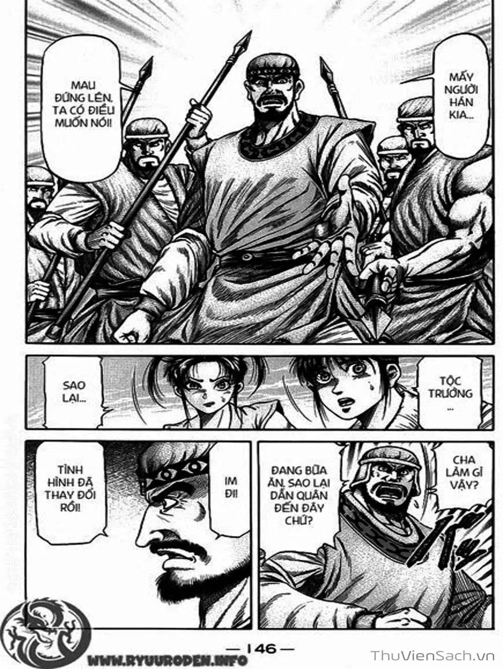 Truyện Tranh Chú Bé Rồng - Ryuuroden trang 5