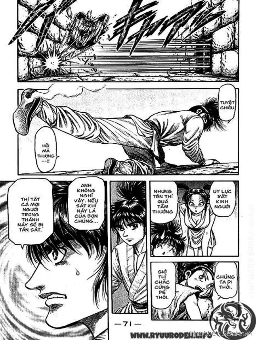 Truyện Tranh Chú Bé Rồng - Ryuuroden trang 5