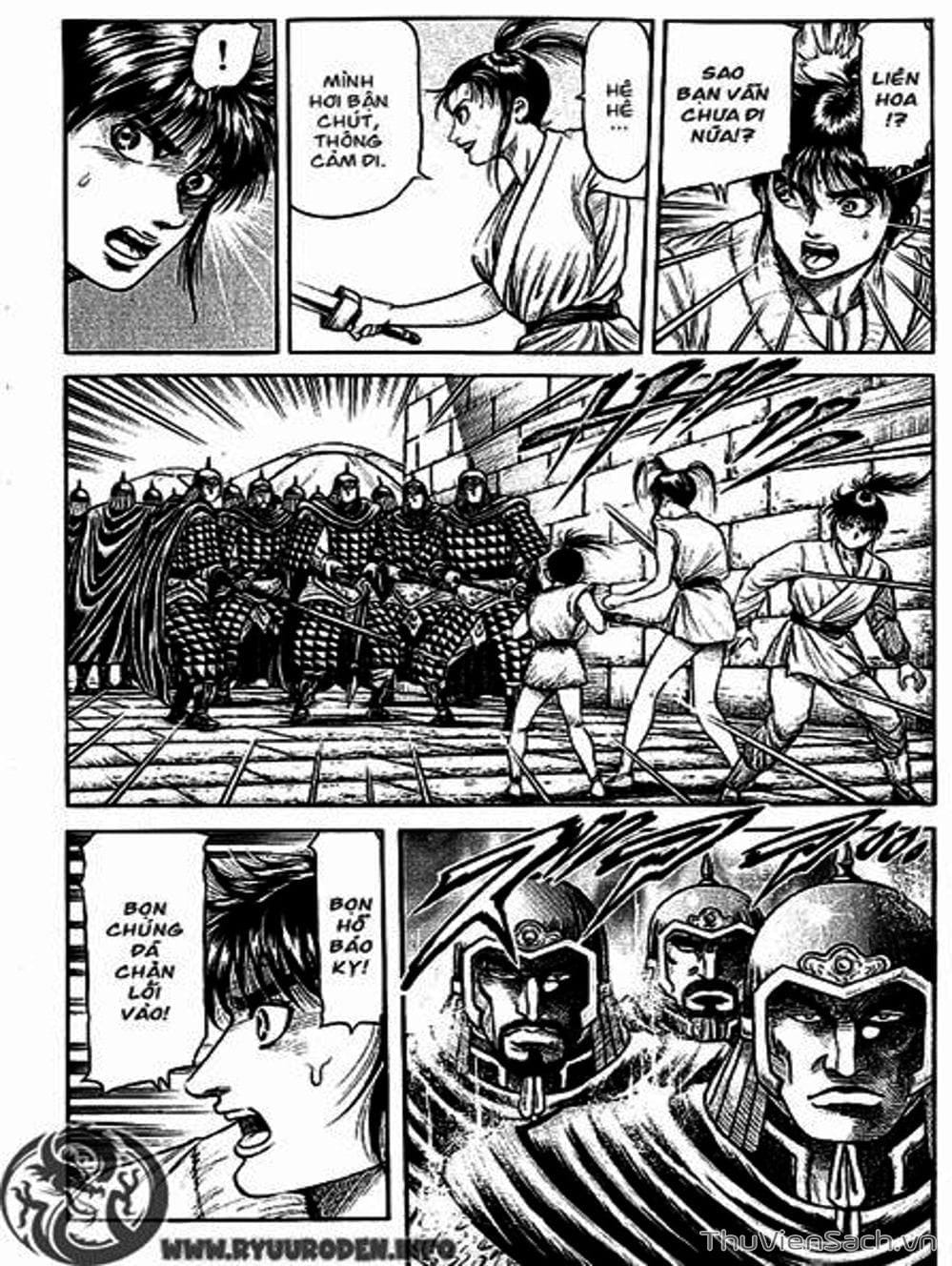 Truyện Tranh Chú Bé Rồng - Ryuuroden trang 5