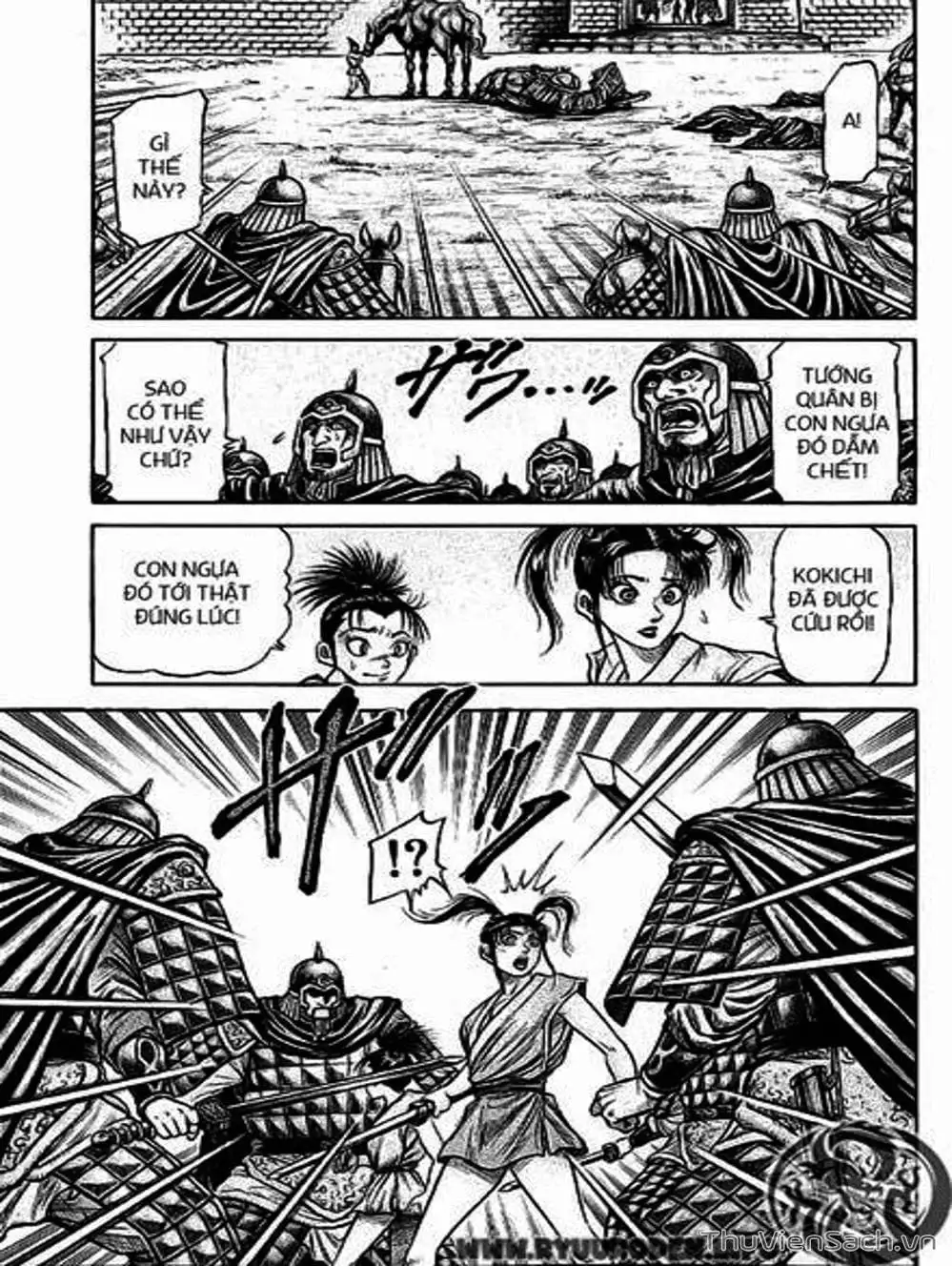 Truyện Tranh Chú Bé Rồng - Ryuuroden trang 5