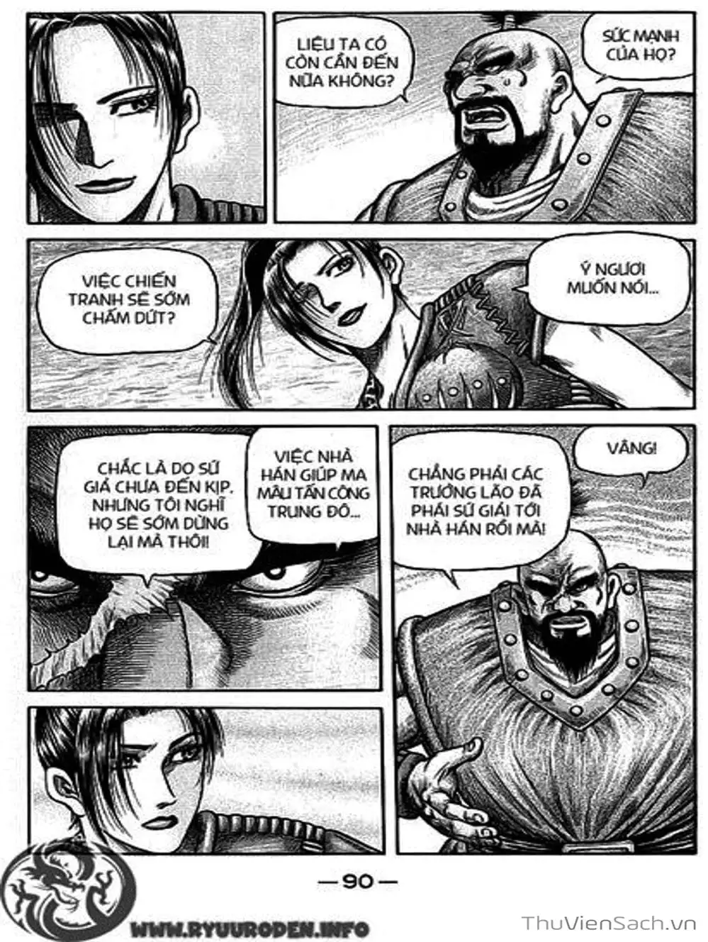 Truyện Tranh Chú Bé Rồng - Ryuuroden trang 5