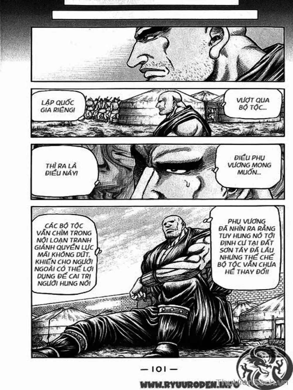 Truyện Tranh Chú Bé Rồng - Ryuuroden trang 5