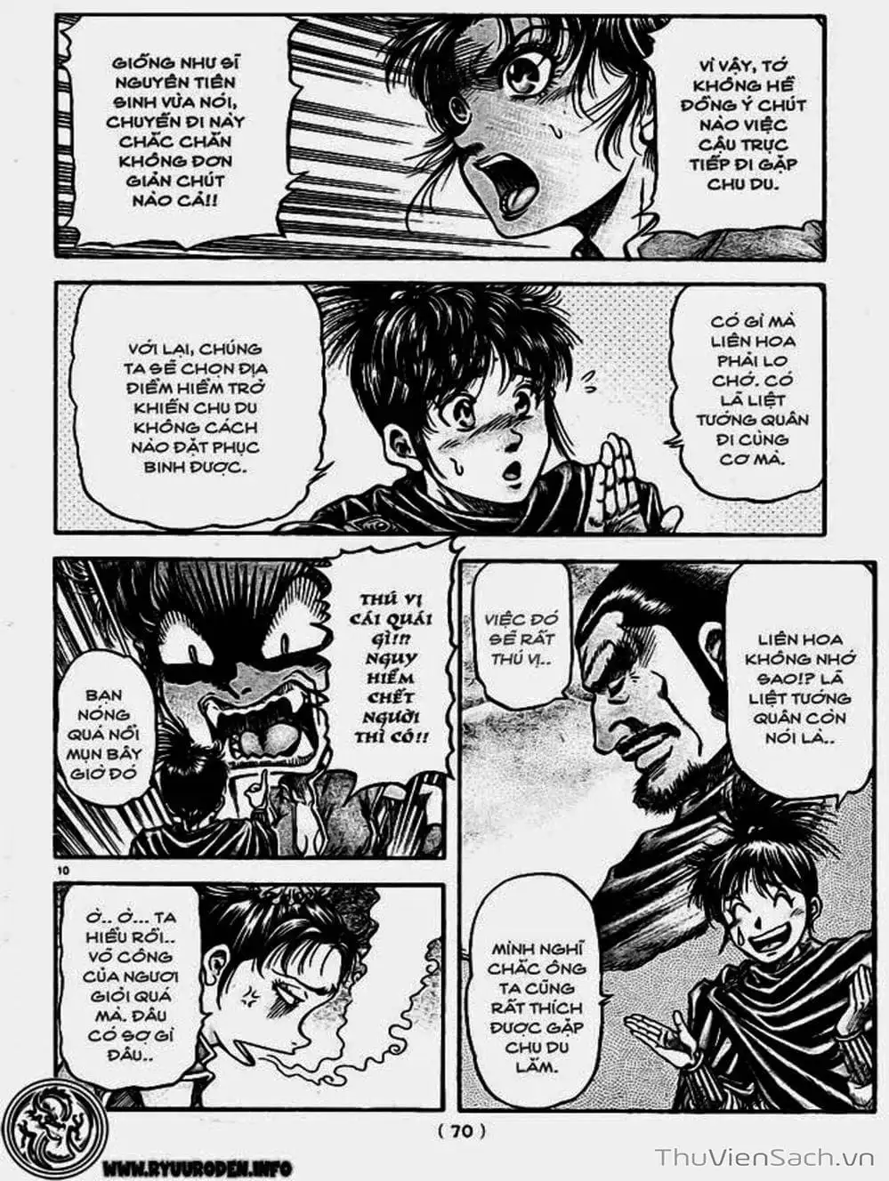 Truyện Tranh Chú Bé Rồng - Ryuuroden trang 5