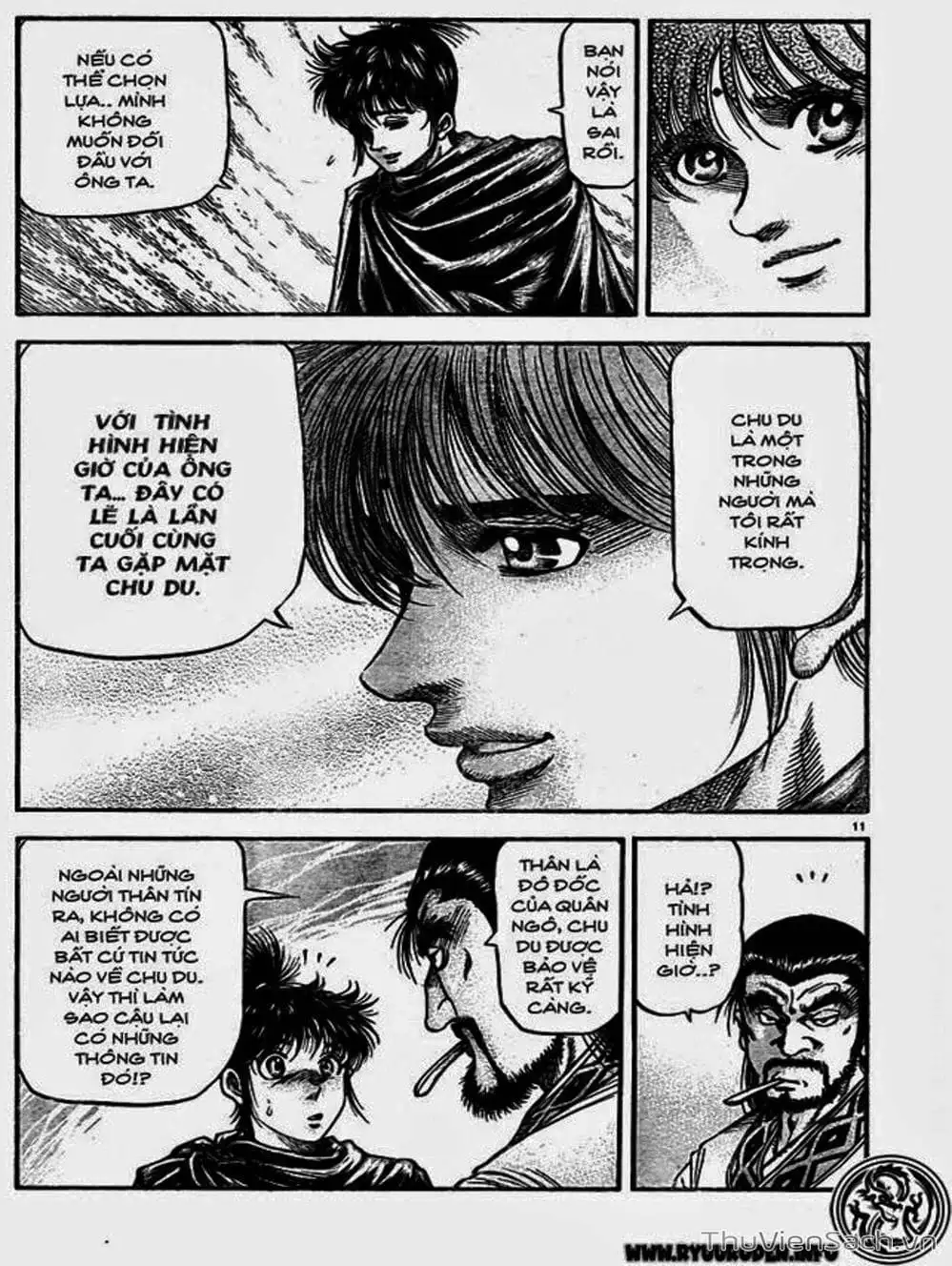 Truyện Tranh Chú Bé Rồng - Ryuuroden trang 5