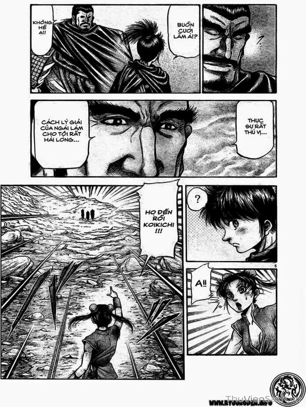 Truyện Tranh Chú Bé Rồng - Ryuuroden trang 5