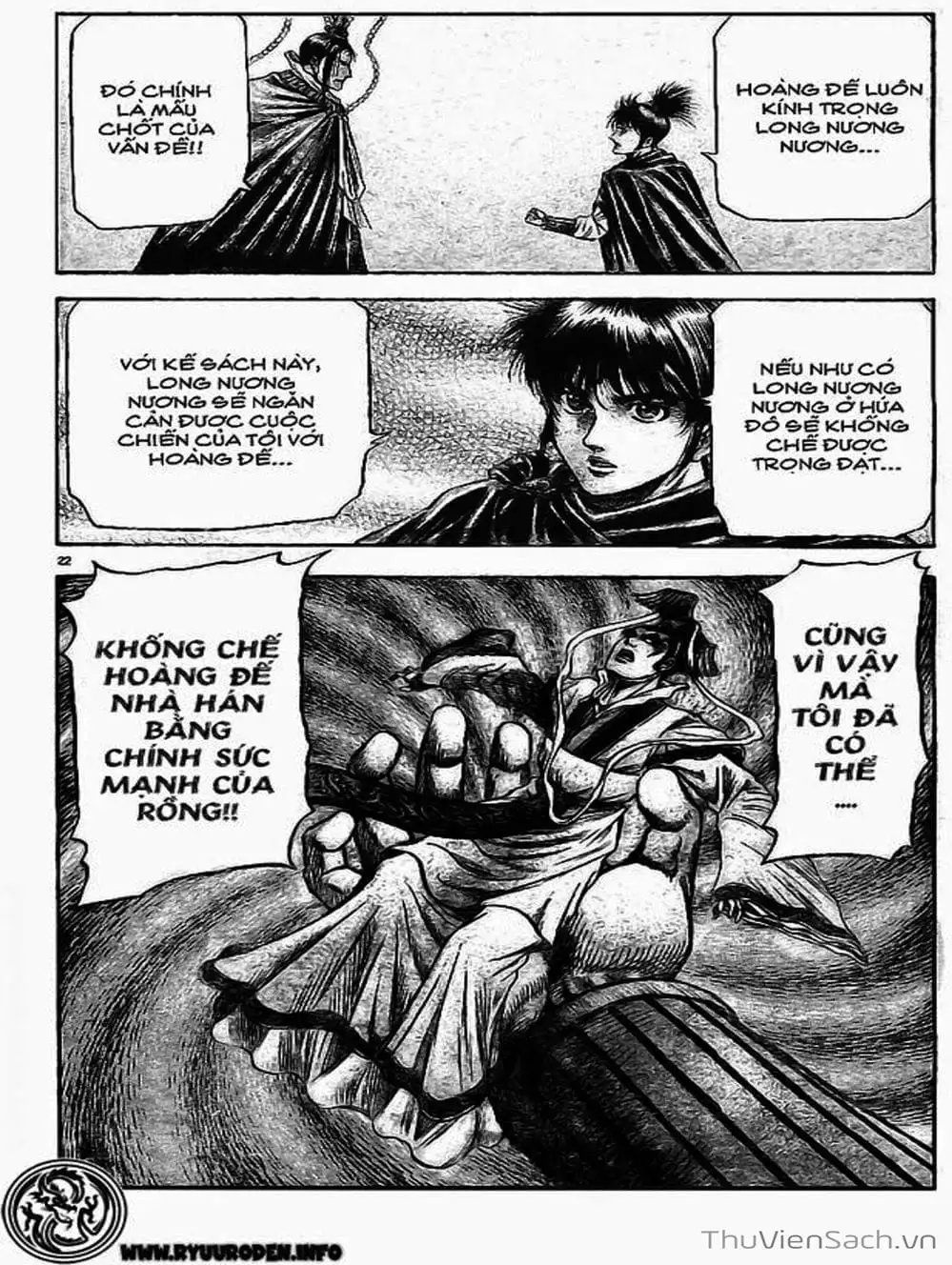 Truyện Tranh Chú Bé Rồng - Ryuuroden trang 5