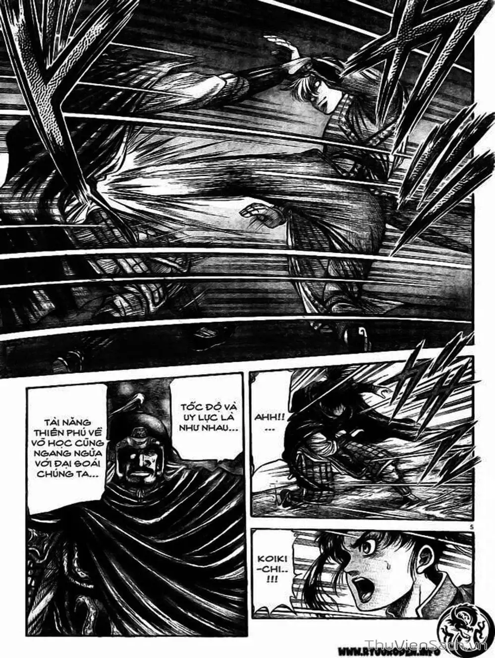 Truyện Tranh Chú Bé Rồng - Ryuuroden trang 5