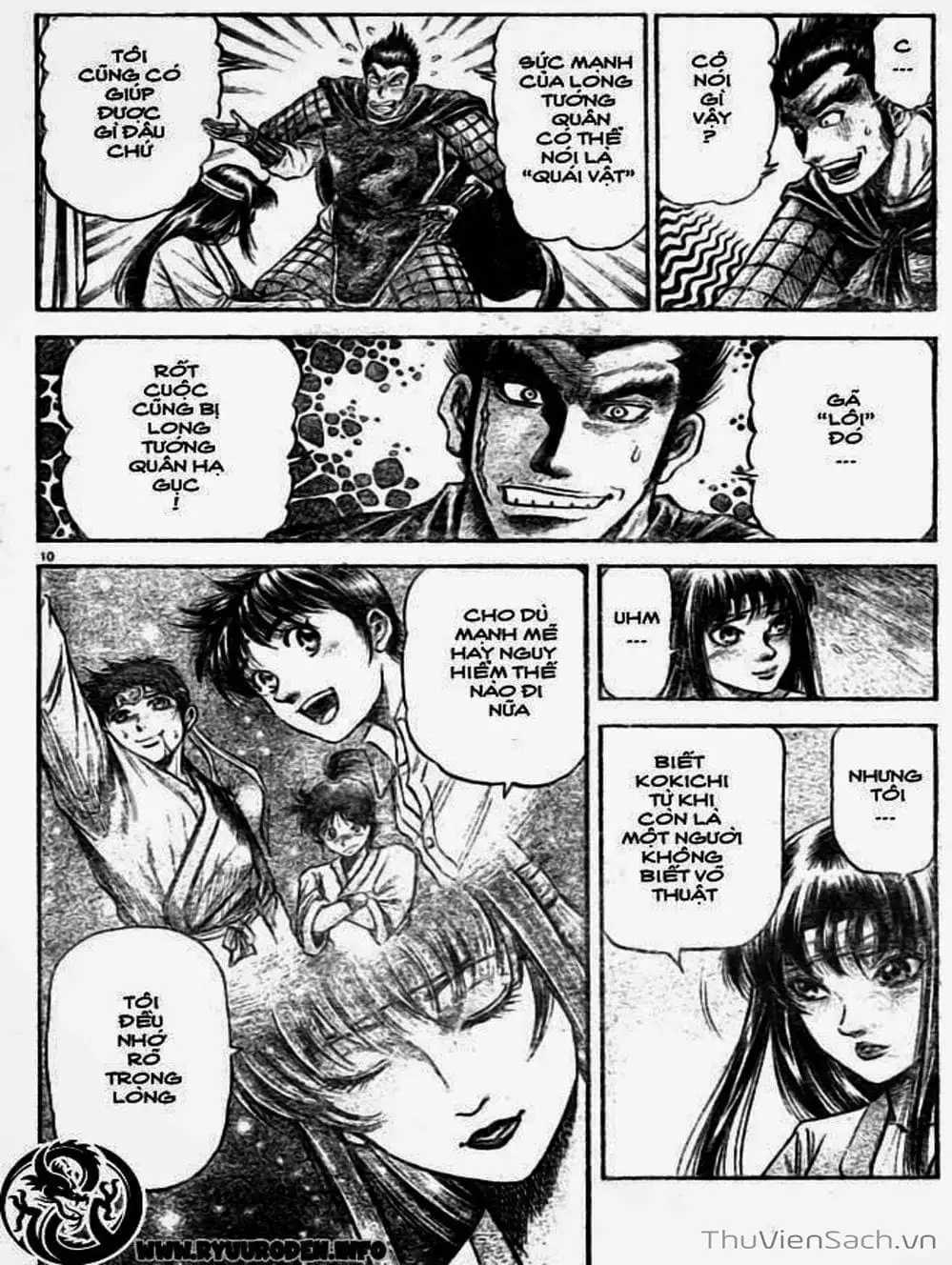 Truyện Tranh Chú Bé Rồng - Ryuuroden trang 5