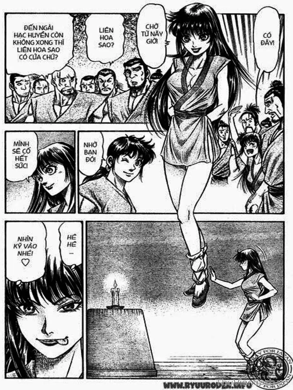 Truyện Tranh Chú Bé Rồng - Ryuuroden trang 5