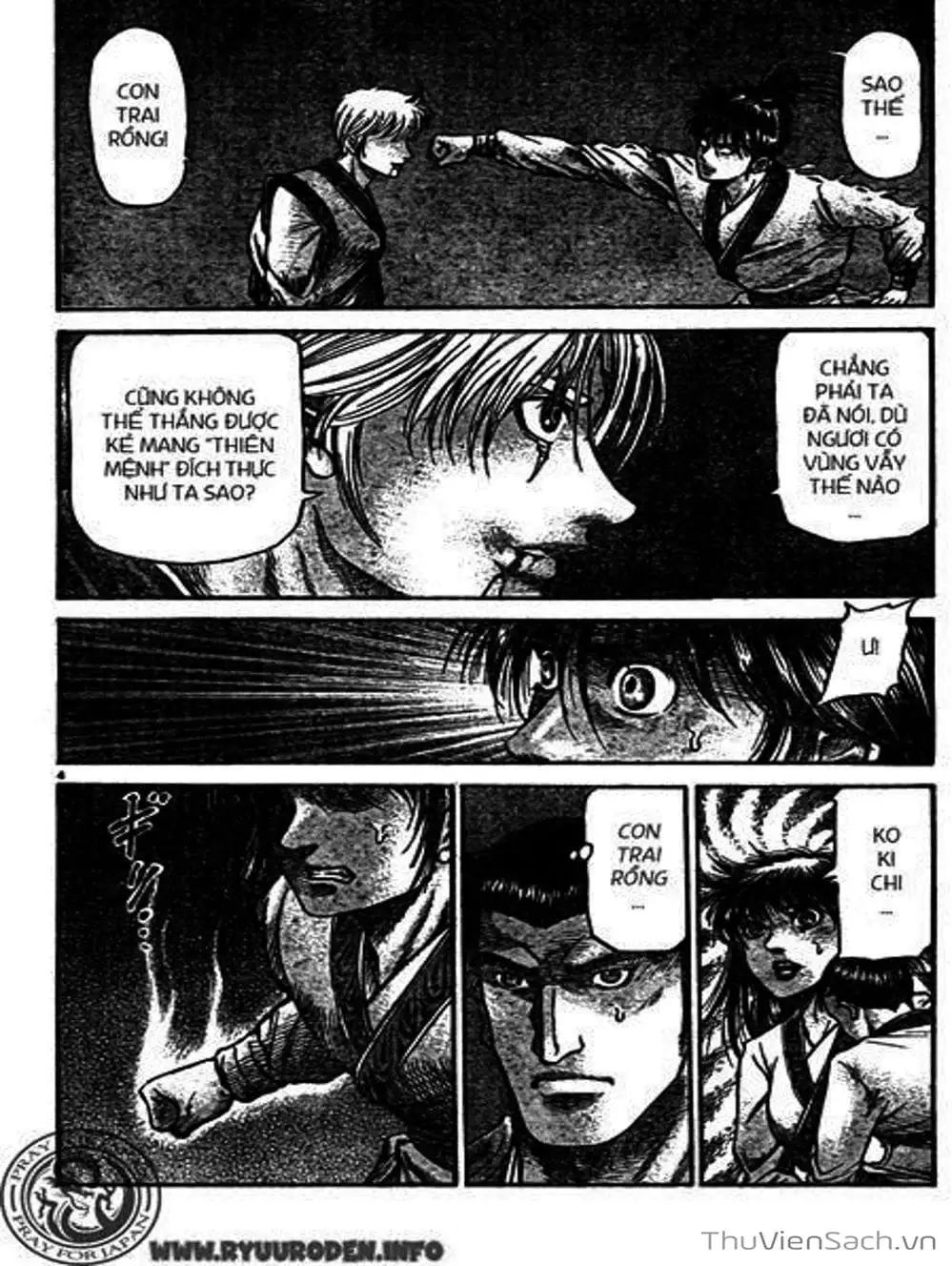 Truyện Tranh Chú Bé Rồng - Ryuuroden trang 5