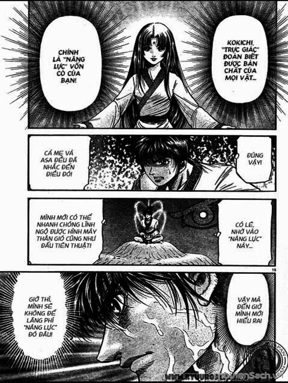 Truyện Tranh Chú Bé Rồng - Ryuuroden trang 5