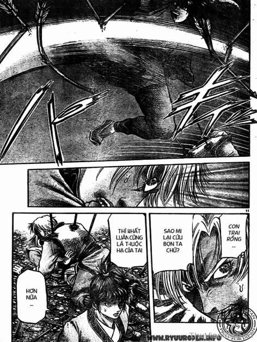 Truyện Tranh Chú Bé Rồng - Ryuuroden trang 5