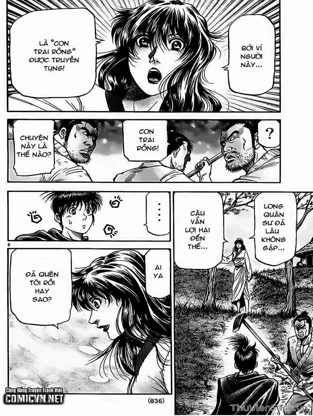Truyện Tranh Chú Bé Rồng - Ryuuroden trang 5
