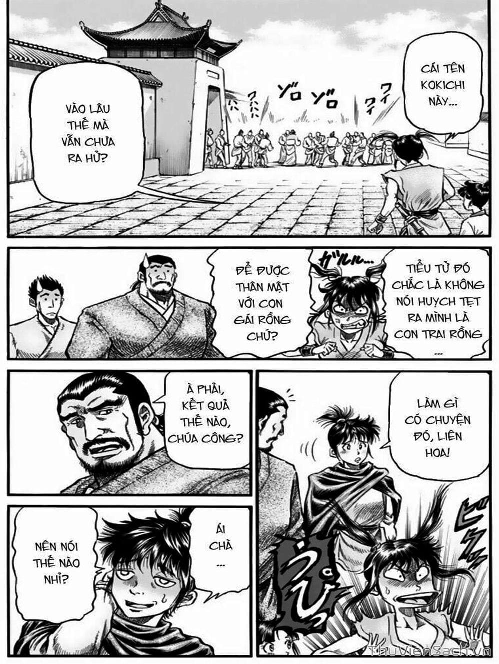 Truyện Tranh Chú Bé Rồng - Ryuuroden trang 5