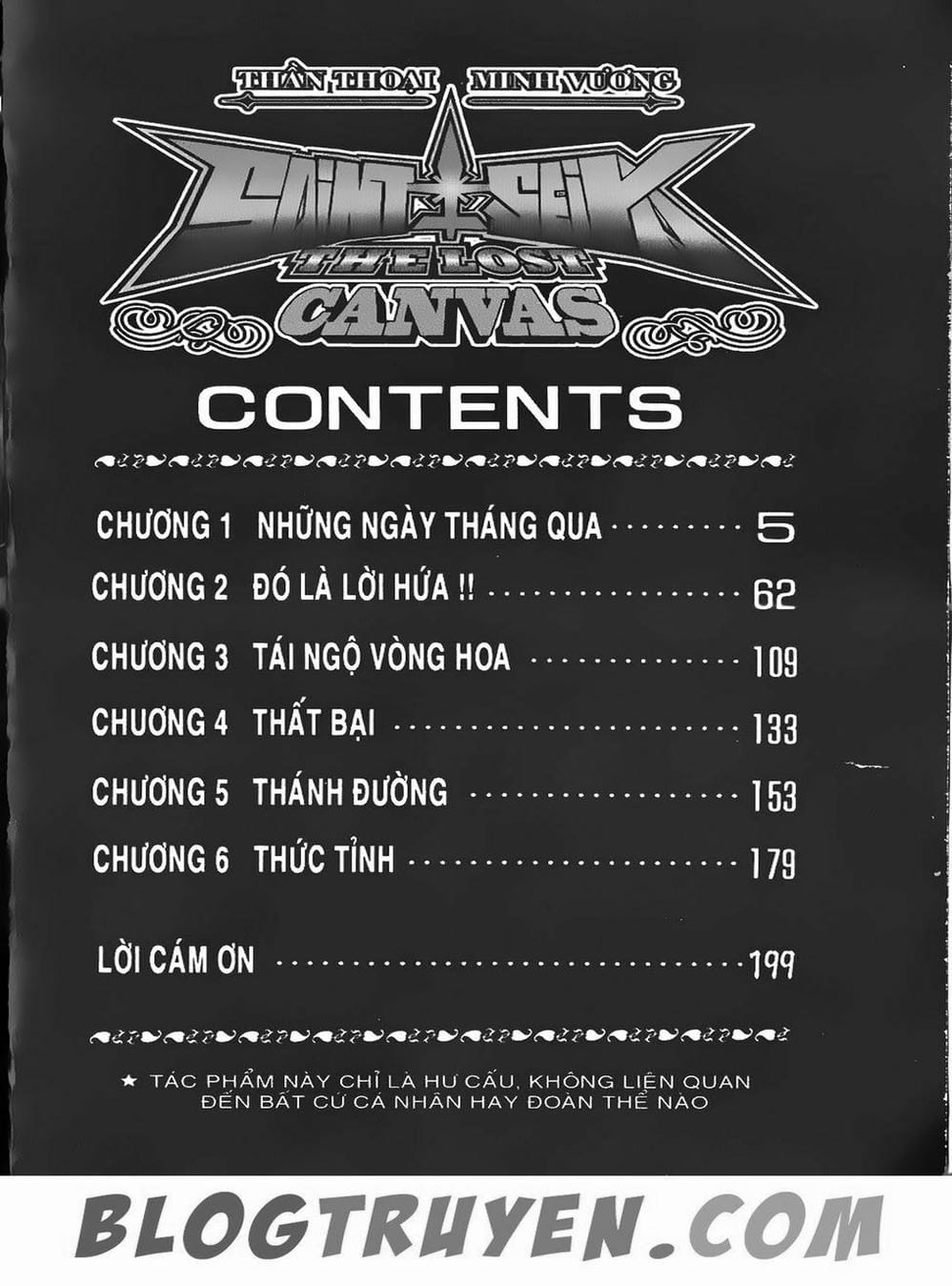 Truyện Tranh Truyền Thuyết Minh Vương - Sain Saiyan: The Lost Canvas trang 4