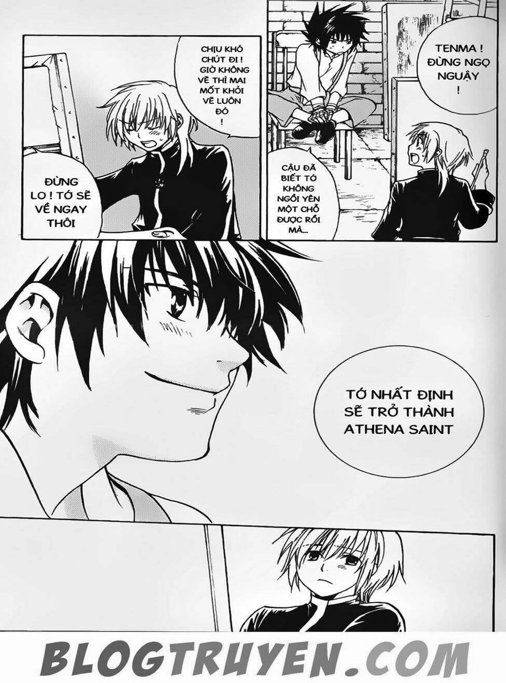 Truyện Tranh Truyền Thuyết Minh Vương - Sain Saiyan: The Lost Canvas trang 4