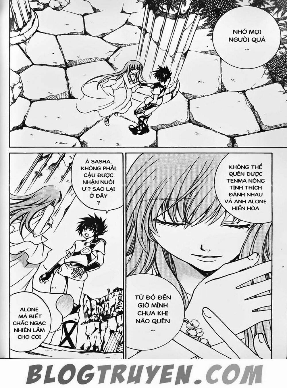 Truyện Tranh Truyền Thuyết Minh Vương - Sain Saiyan: The Lost Canvas trang 4