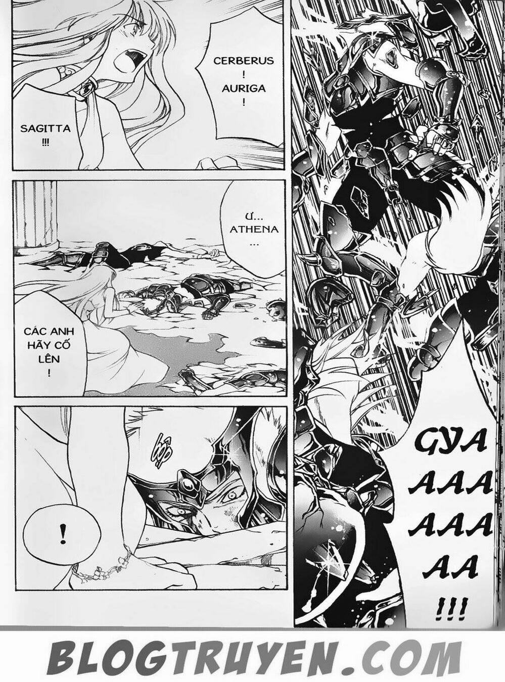 Truyện Tranh Truyền Thuyết Minh Vương - Sain Saiyan: The Lost Canvas trang 4