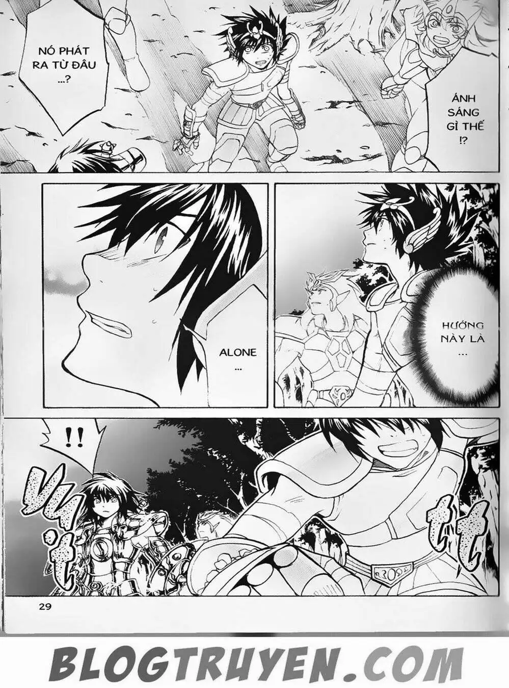 Truyện Tranh Truyền Thuyết Minh Vương - Sain Saiyan: The Lost Canvas trang 4