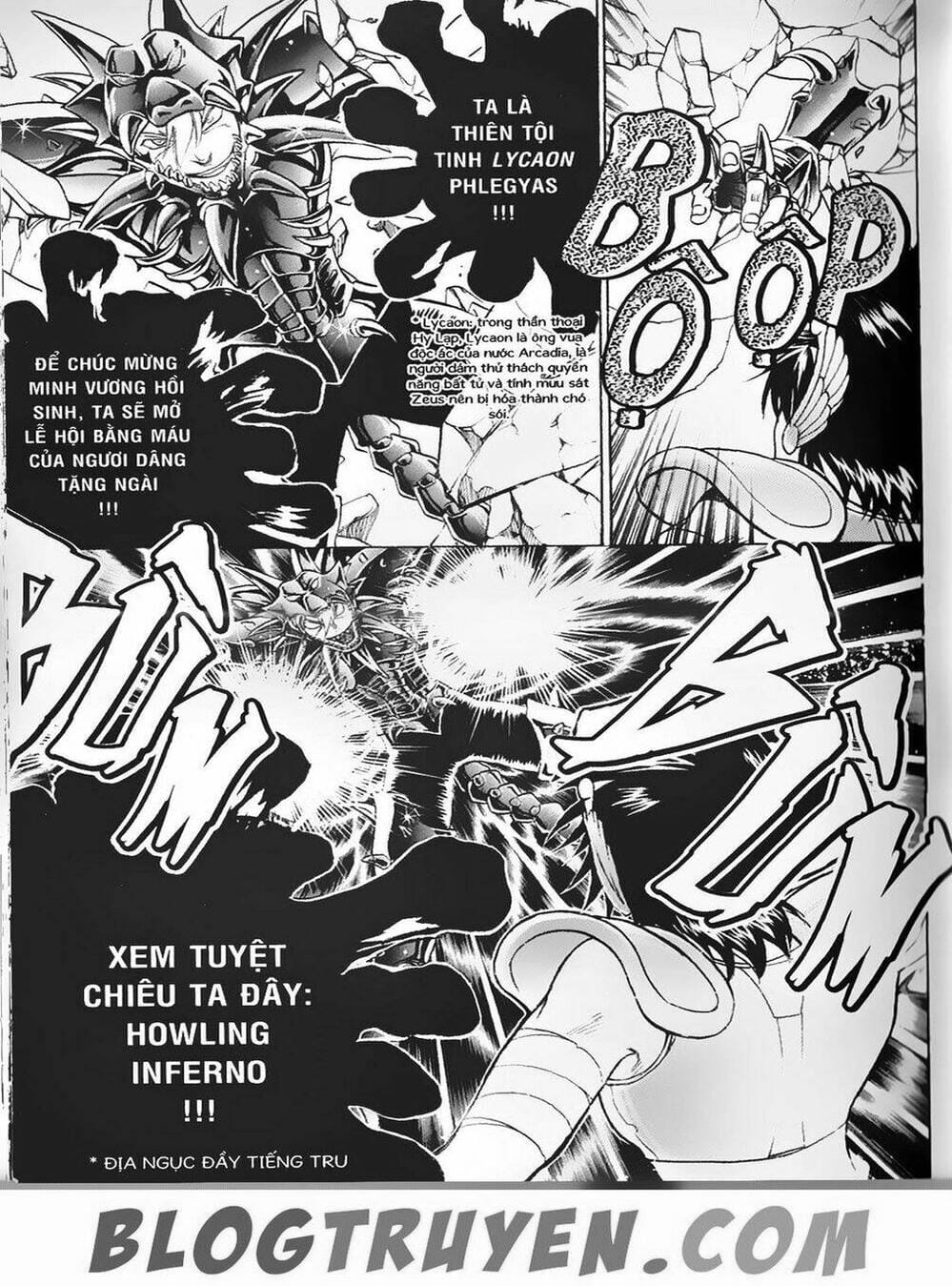 Truyện Tranh Truyền Thuyết Minh Vương - Sain Saiyan: The Lost Canvas trang 4