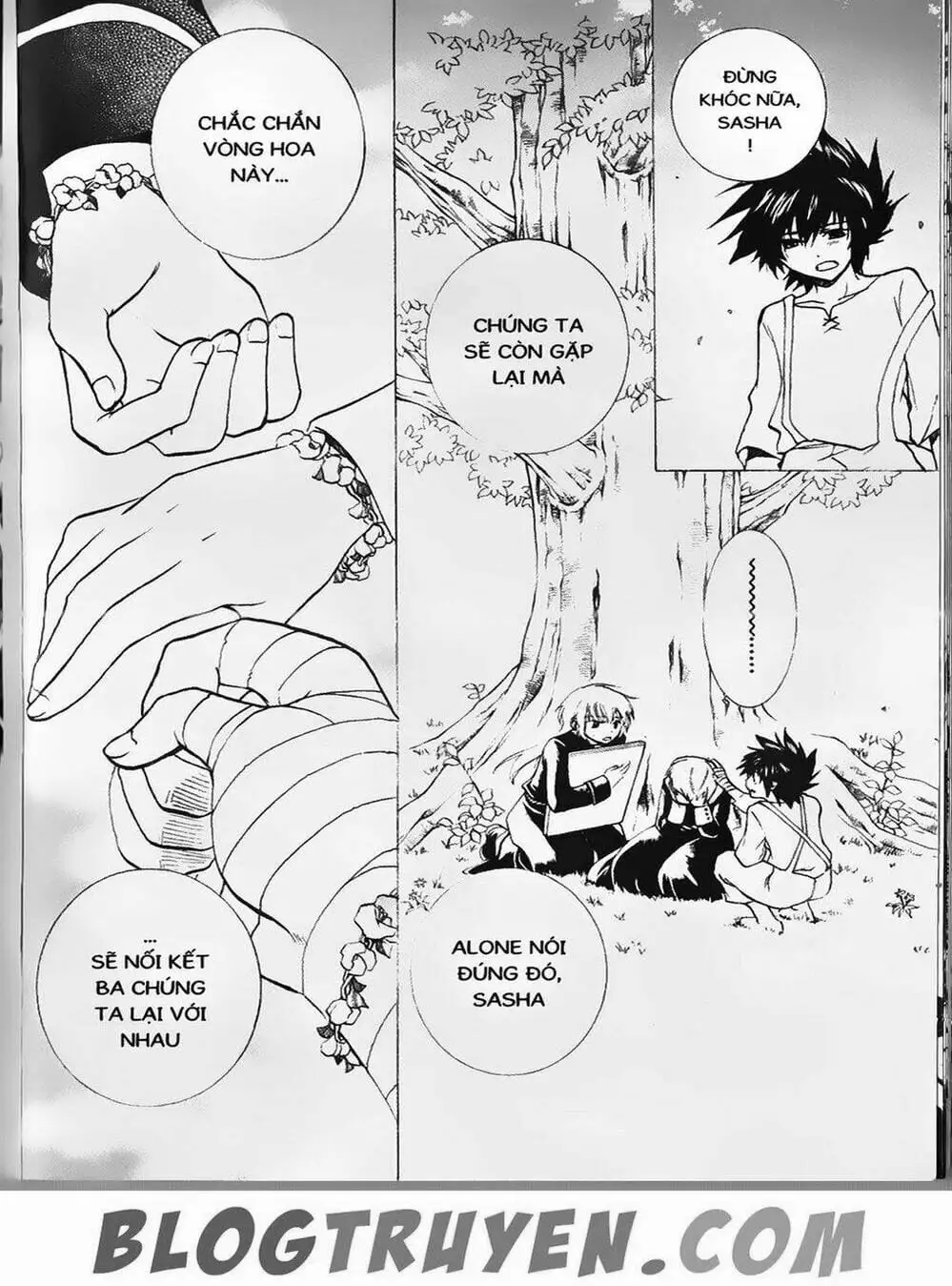 Truyện Tranh Truyền Thuyết Minh Vương - Sain Saiyan: The Lost Canvas trang 4