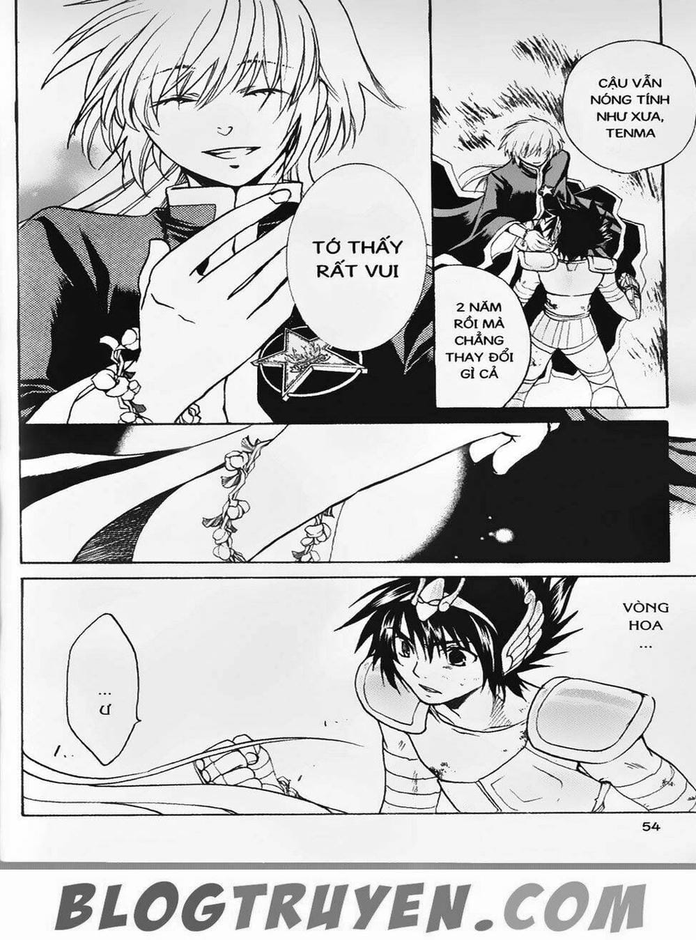 Truyện Tranh Truyền Thuyết Minh Vương - Sain Saiyan: The Lost Canvas trang 4