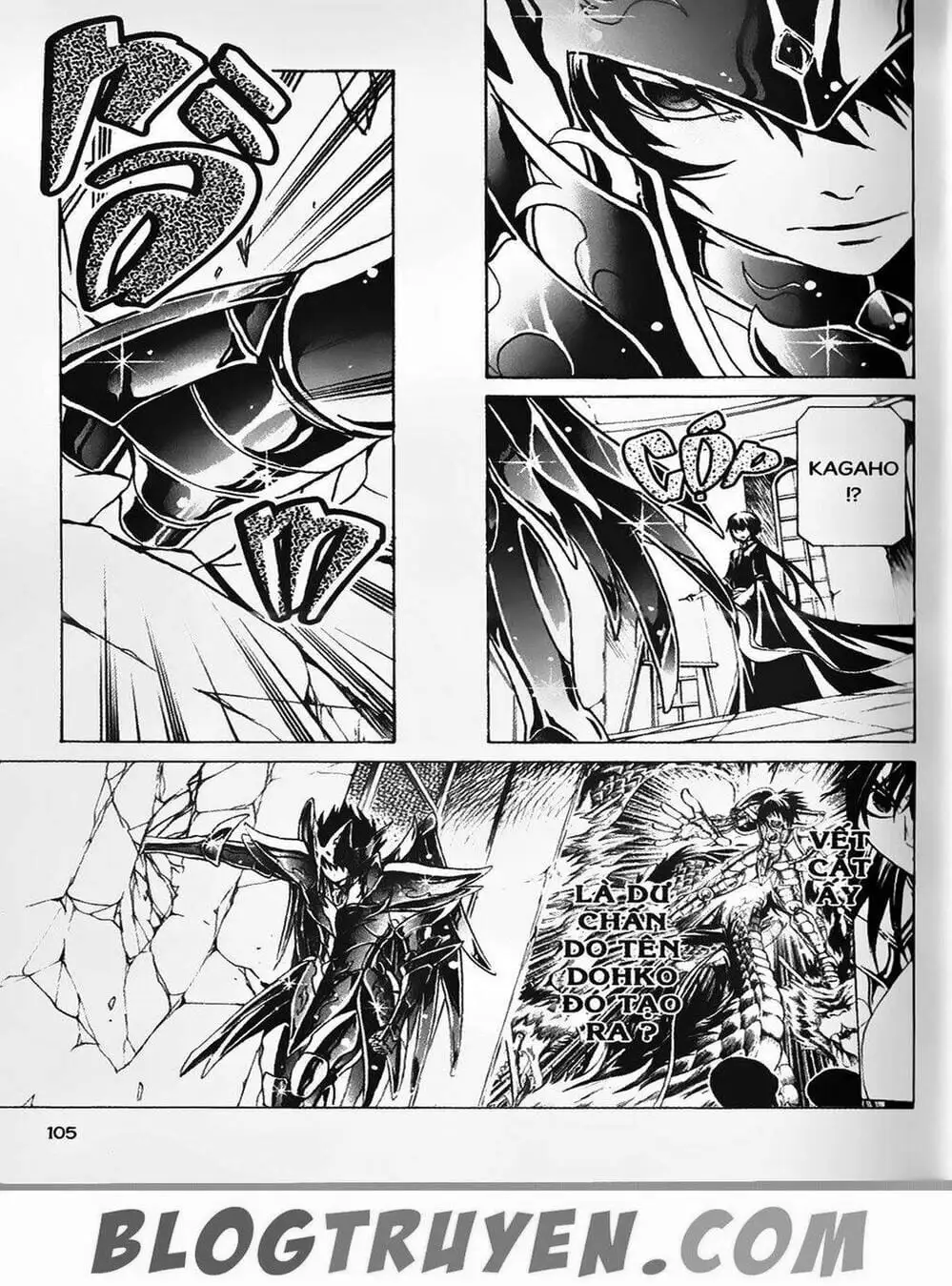 Truyện Tranh Truyền Thuyết Minh Vương - Sain Saiyan: The Lost Canvas trang 4