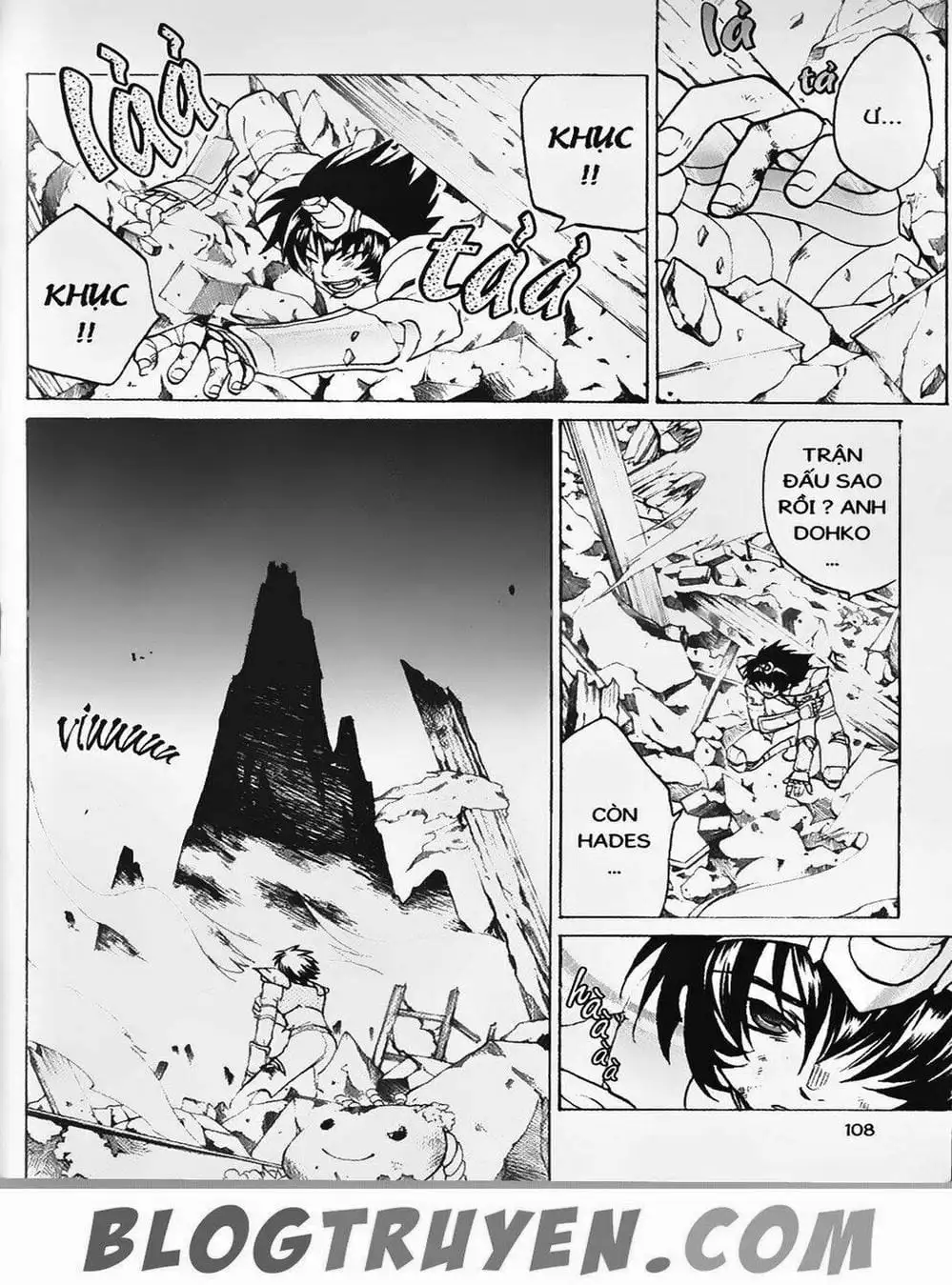 Truyện Tranh Truyền Thuyết Minh Vương - Sain Saiyan: The Lost Canvas trang 4