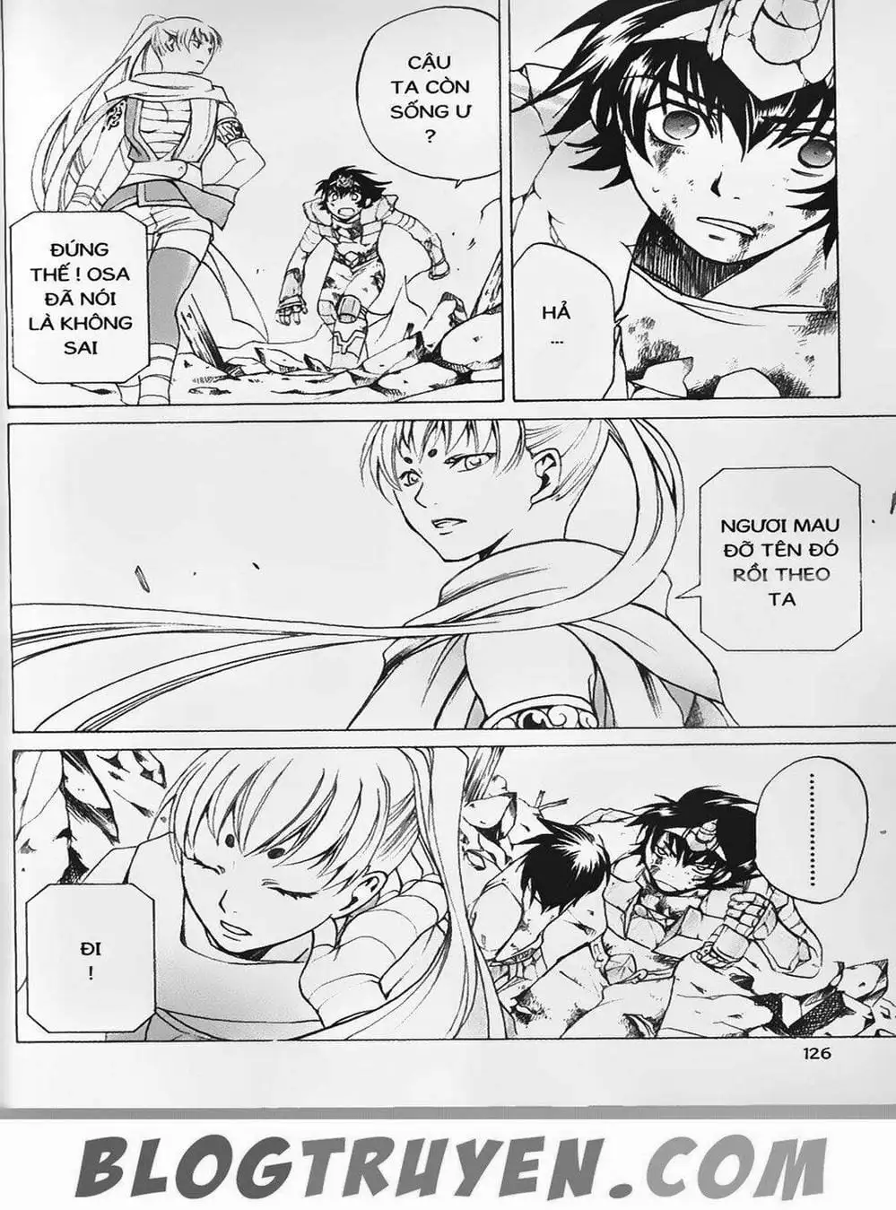 Truyện Tranh Truyền Thuyết Minh Vương - Sain Saiyan: The Lost Canvas trang 4