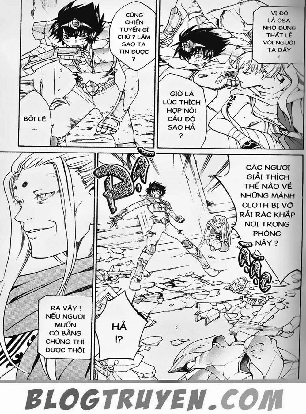 Truyện Tranh Truyền Thuyết Minh Vương - Sain Saiyan: The Lost Canvas trang 4