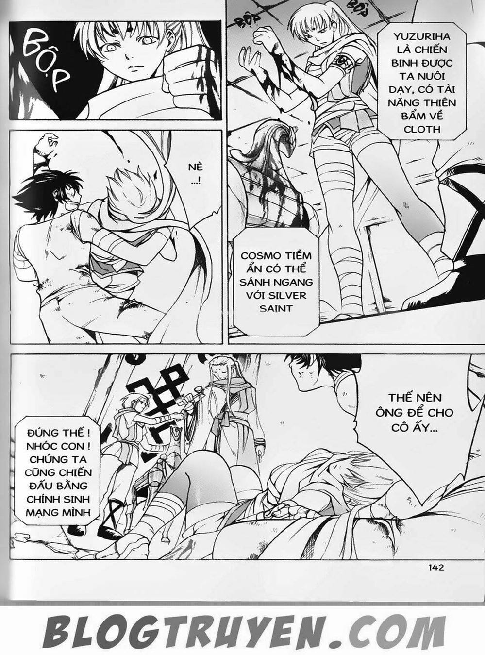 Truyện Tranh Truyền Thuyết Minh Vương - Sain Saiyan: The Lost Canvas trang 4