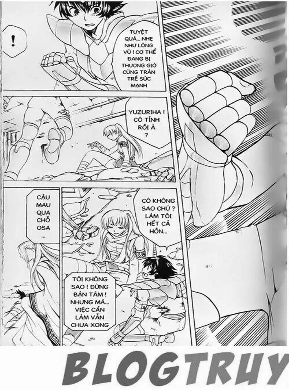 Truyện Tranh Truyền Thuyết Minh Vương - Sain Saiyan: The Lost Canvas trang 4