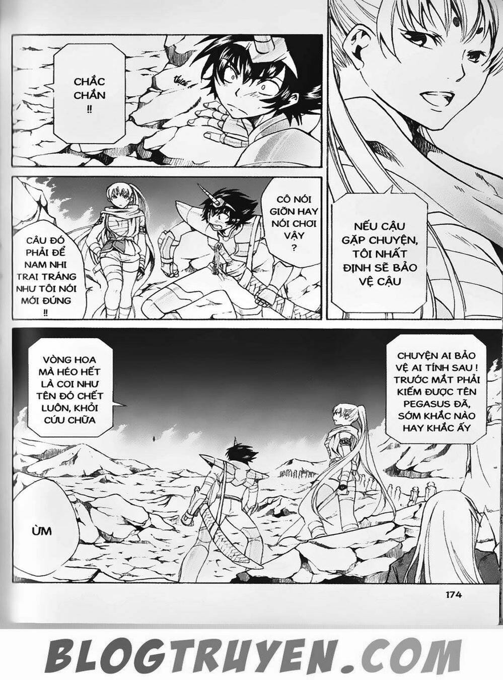 Truyện Tranh Truyền Thuyết Minh Vương - Sain Saiyan: The Lost Canvas trang 4