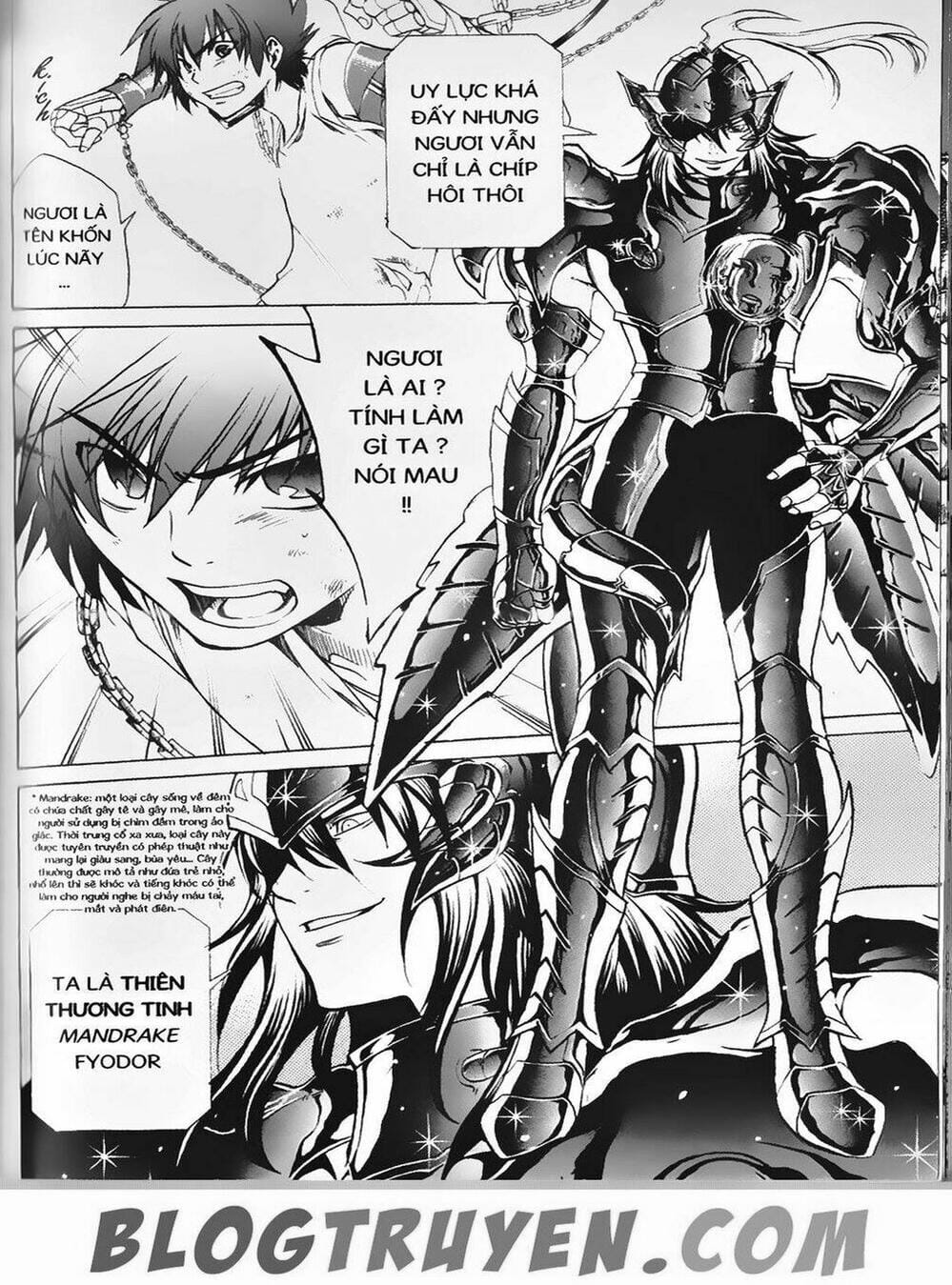 Truyện Tranh Truyền Thuyết Minh Vương - Sain Saiyan: The Lost Canvas trang 4