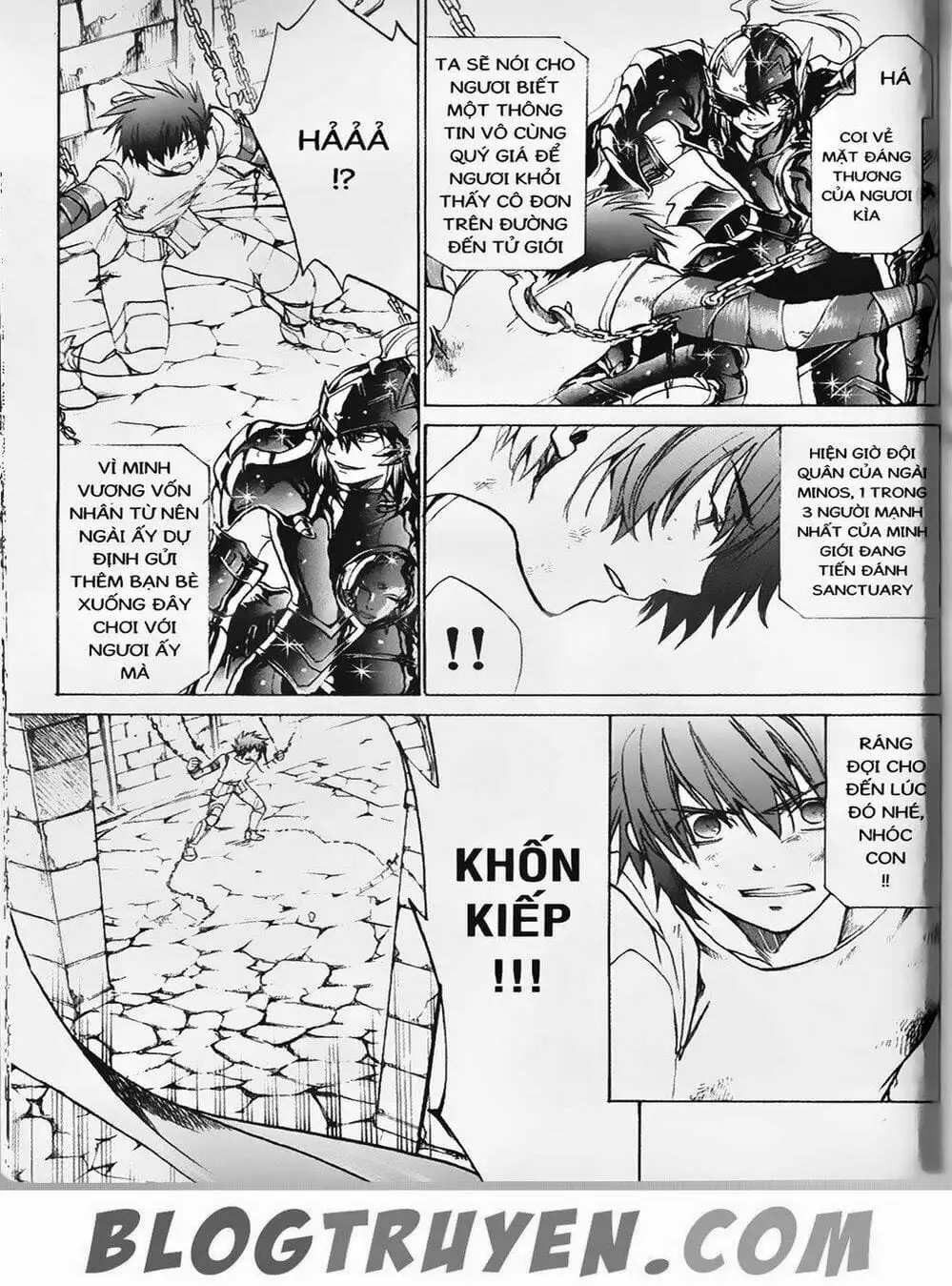 Truyện Tranh Truyền Thuyết Minh Vương - Sain Saiyan: The Lost Canvas trang 4