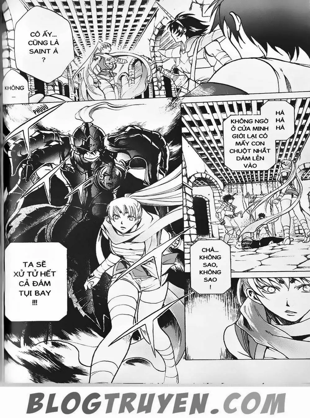 Truyện Tranh Truyền Thuyết Minh Vương - Sain Saiyan: The Lost Canvas trang 4