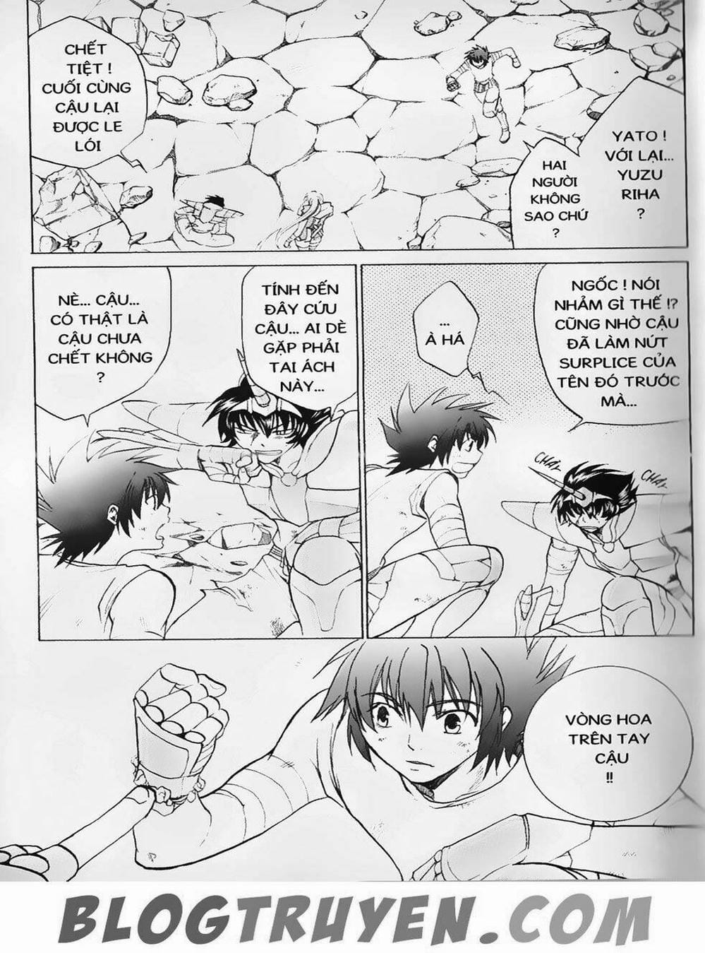 Truyện Tranh Truyền Thuyết Minh Vương - Sain Saiyan: The Lost Canvas trang 4