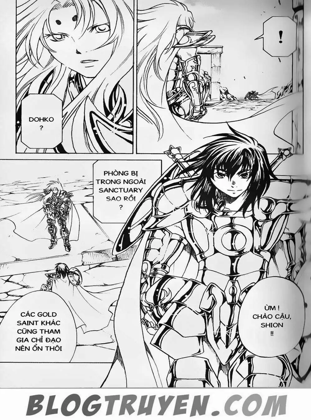 Truyện Tranh Truyền Thuyết Minh Vương - Sain Saiyan: The Lost Canvas trang 4