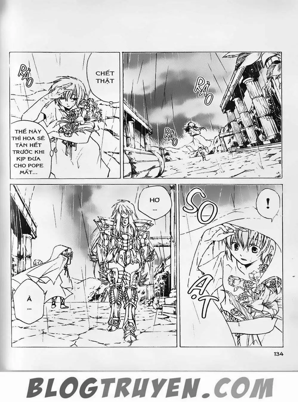 Truyện Tranh Truyền Thuyết Minh Vương - Sain Saiyan: The Lost Canvas trang 4