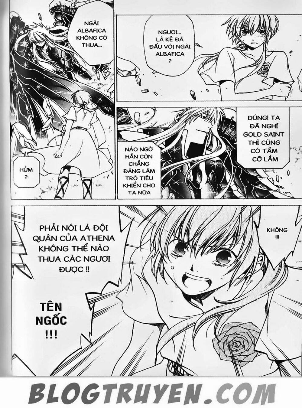 Truyện Tranh Truyền Thuyết Minh Vương - Sain Saiyan: The Lost Canvas trang 4