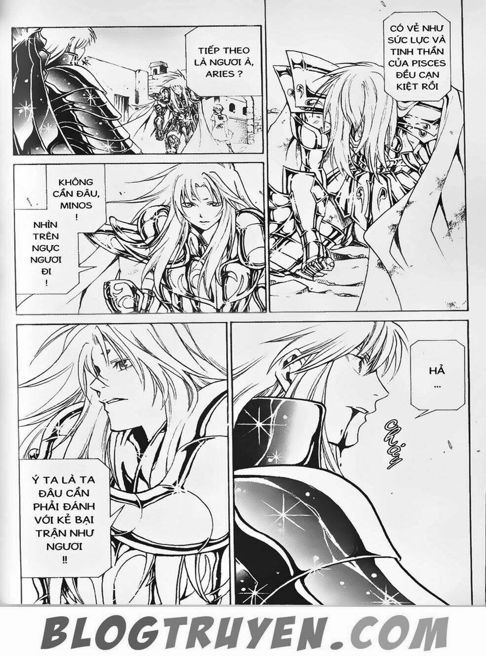 Truyện Tranh Truyền Thuyết Minh Vương - Sain Saiyan: The Lost Canvas trang 4