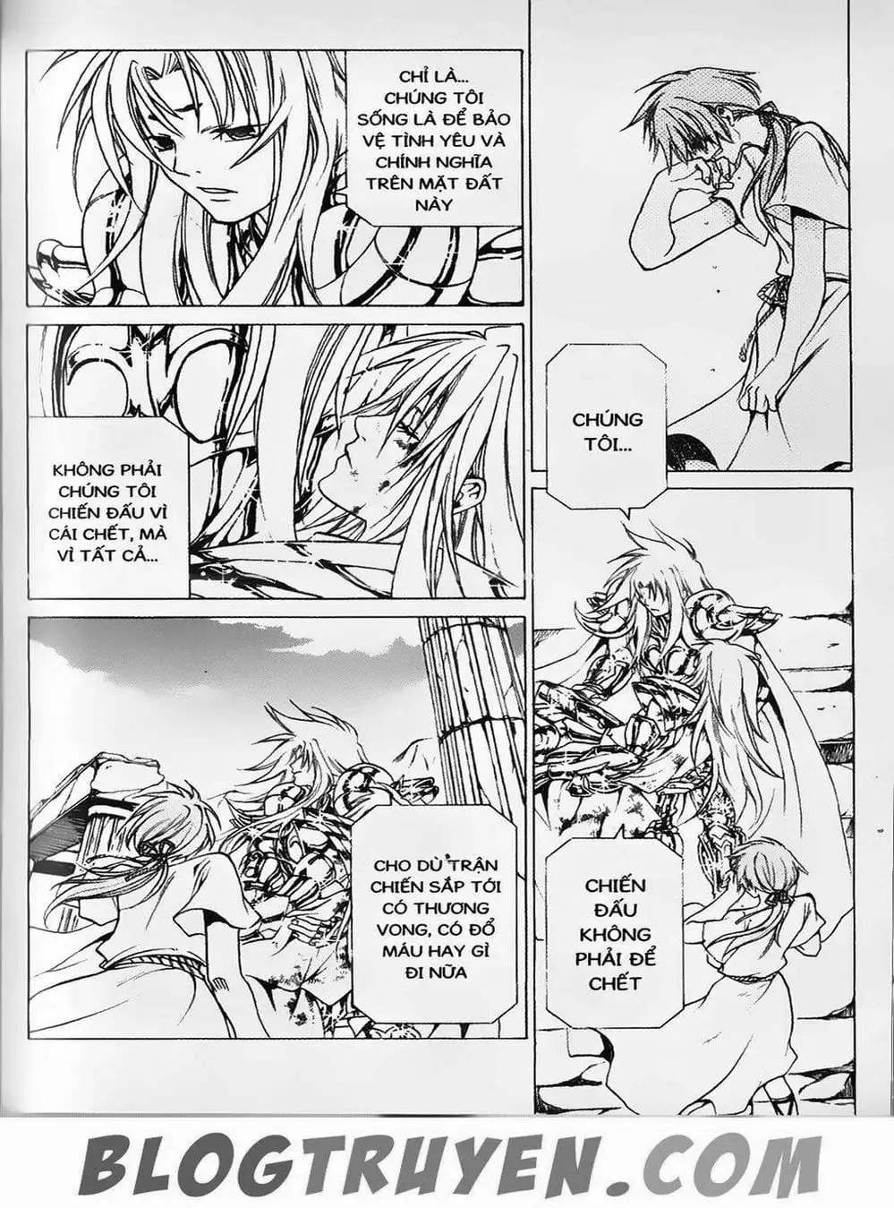 Truyện Tranh Truyền Thuyết Minh Vương - Sain Saiyan: The Lost Canvas trang 4