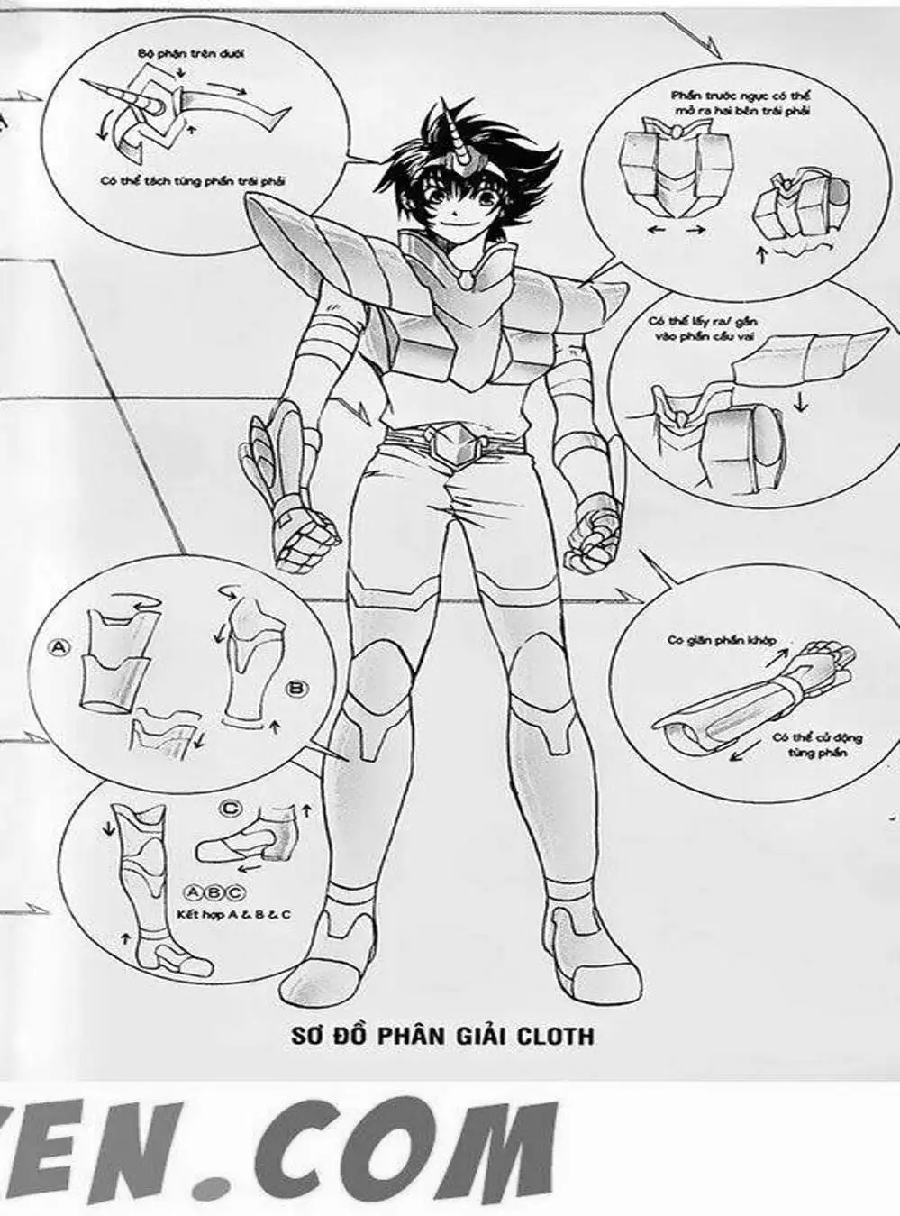 Truyện Tranh Truyền Thuyết Minh Vương - Sain Saiyan: The Lost Canvas trang 4