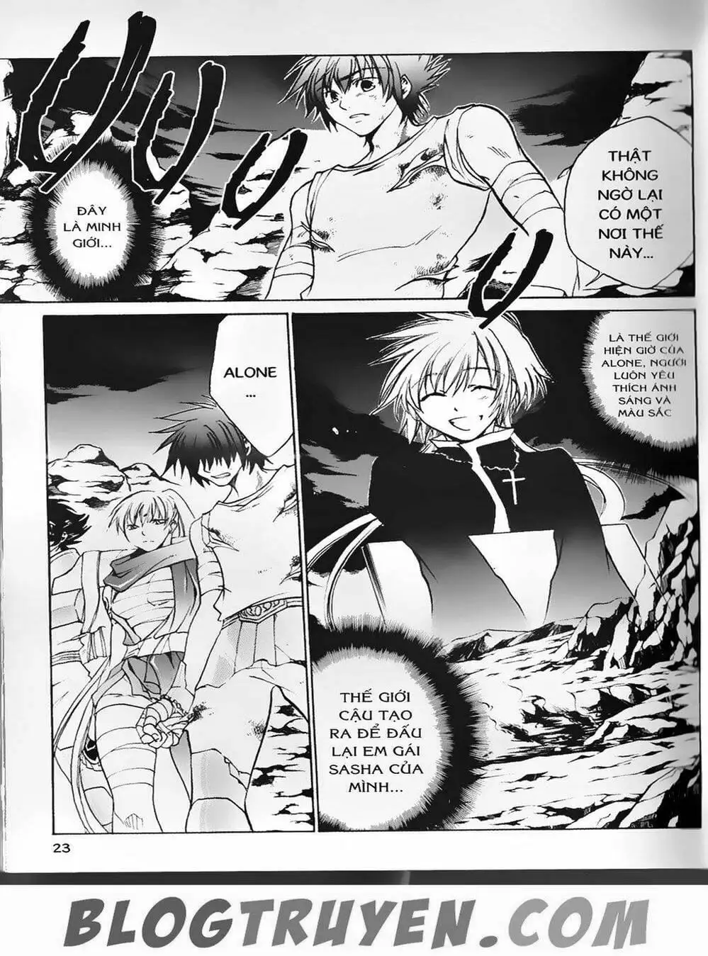 Truyện Tranh Truyền Thuyết Minh Vương - Sain Saiyan: The Lost Canvas trang 4